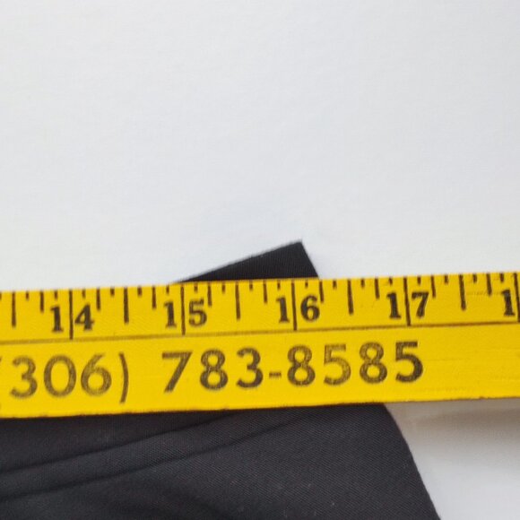 Worthington dress pants women's size 12 black curvy fit wide leg open - Picture 12 of 16